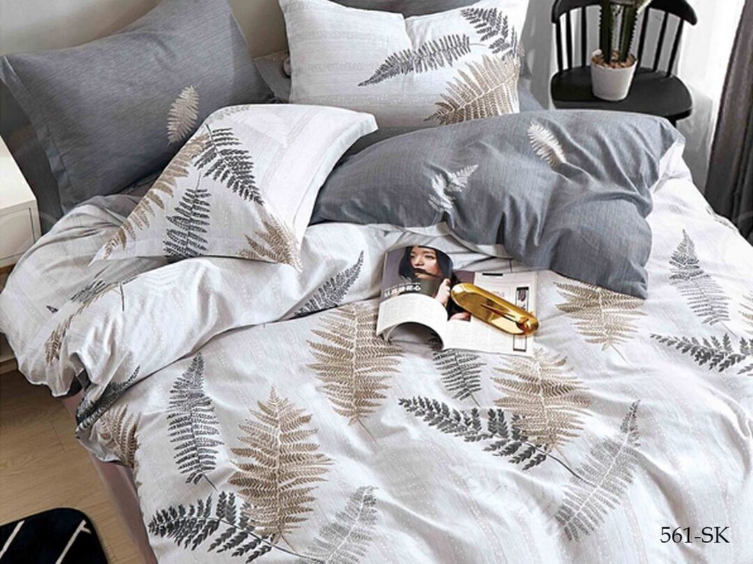 КПБ 1,5сп сатин в коробке (нав 70*70) Satin de Luxe SK Клео <561-SK>