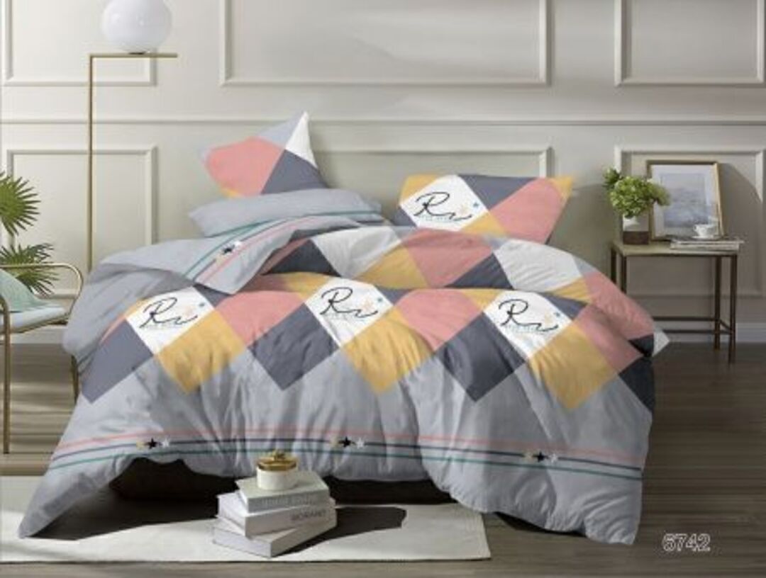 КПБ семейный бязь Бояртекс (Акварель) <6742>