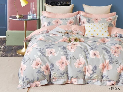КПБ  сатин в коробке (нав 50*70) Satin de Luxe SK Клео <849-SK>