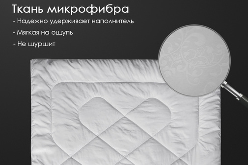 Одеяло нанофайбер микрофибра Реноме