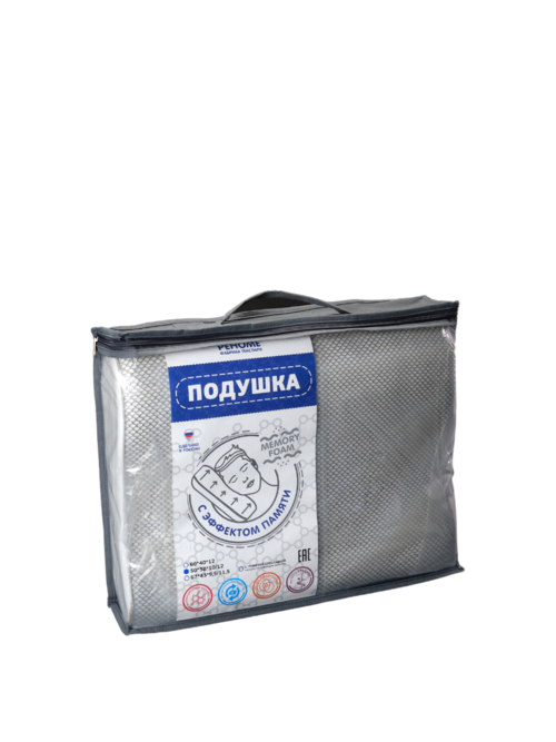 Подушка ортопедическая Memory foam Реноме <14/307,  Эргономика С (сетка), 50*38*12>