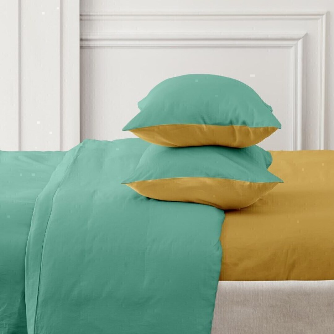 КПБ семейный перкаль нав 50*70 Унисон <86056-8/86081-1 Rimini  Unicolor Скидка>