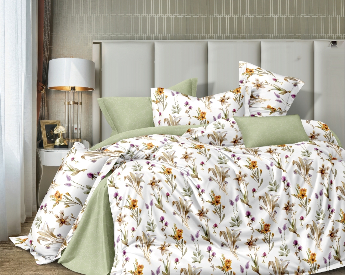 КПБ  поплин Exclusive Viola <ПВ32-1509>