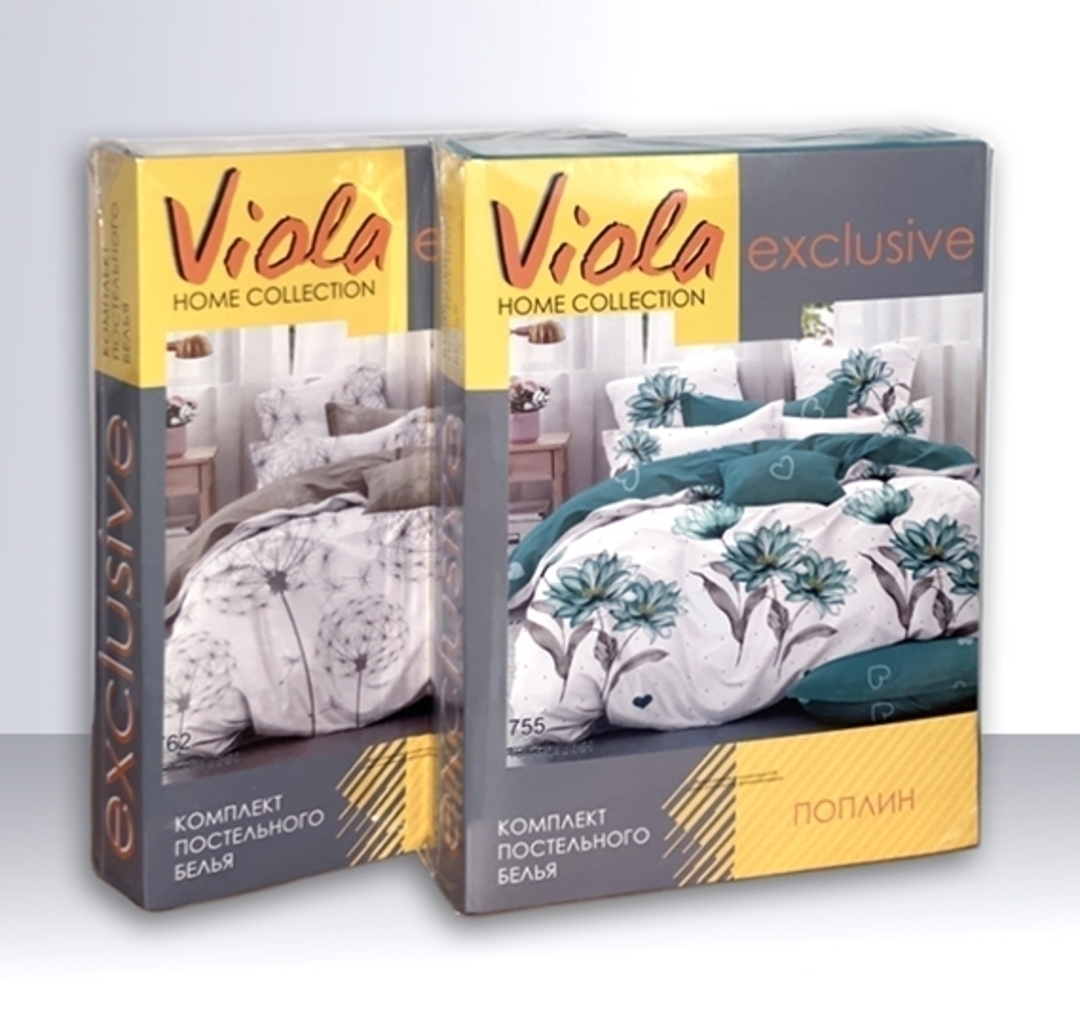 КПБ  поплин Exclusive Viola <ПВ22-1393>