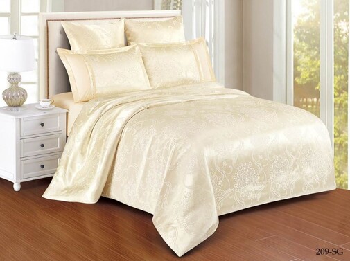 КПБ семейный сатин-жаккард Satin Jacquard SG Клео <SG-209>