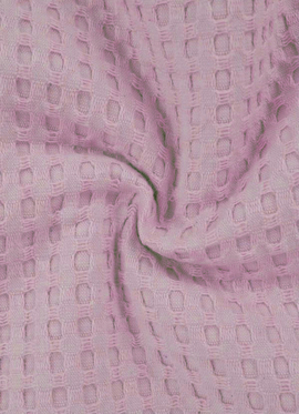 Полотенце вафельное Пике Сафия Хоум, розовый 