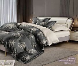 КПБ поплин наволочки -2шт Оливковая коллекция Реноме 