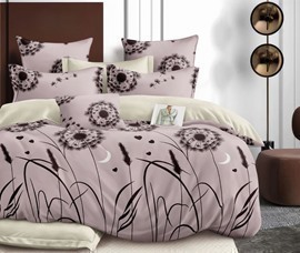 КПБ поплин Оливковая коллекция с простыней на резинке Реноме 