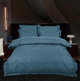 КПБ страйп-сатин KLDT полоса 1см Ретро-Уют