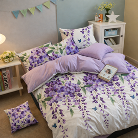 КПБ поплин Оливковая коллекция с простыней на резинке Реноме 