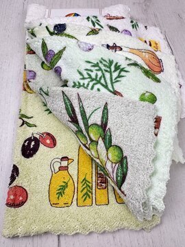 Салфетка микрофибра 28615021 30*30-5шт 7Я
